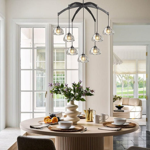 Hemispheae Round Chandelier 36" 48" 60"