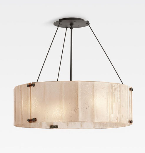 Womter Round Crystal Chandelier 32"
