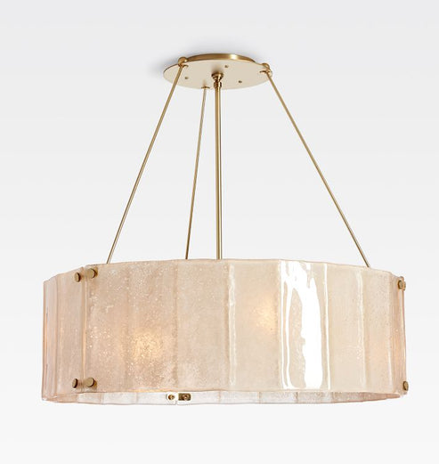 Womter Round Crystal Chandelier 32"