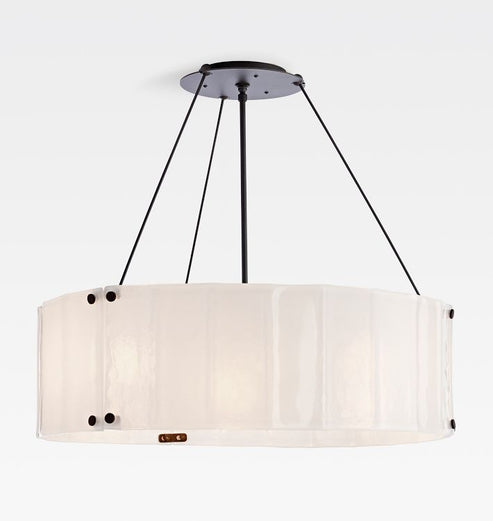 Womter Round Crystal Chandelier 32"