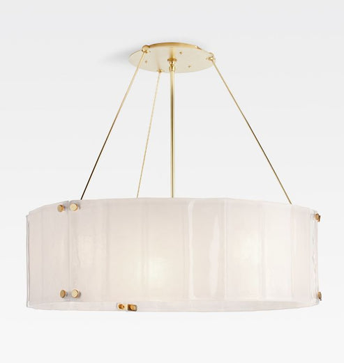Womter Round Crystal Chandelier 32"