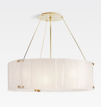 Womter Round Crystal Chandelier 32"
