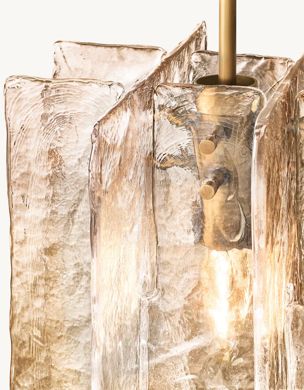 Latrel Smoke Glass Pendant