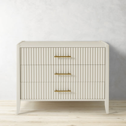 Louis 3-Drawer Nightstand