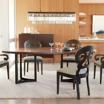 Leylind Tiered Rectangular Chandelier