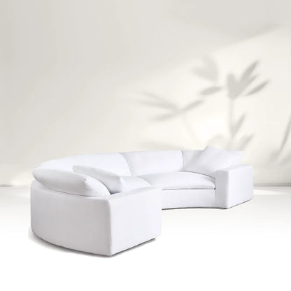 Eliza Cloud Curve Sectional Sofas