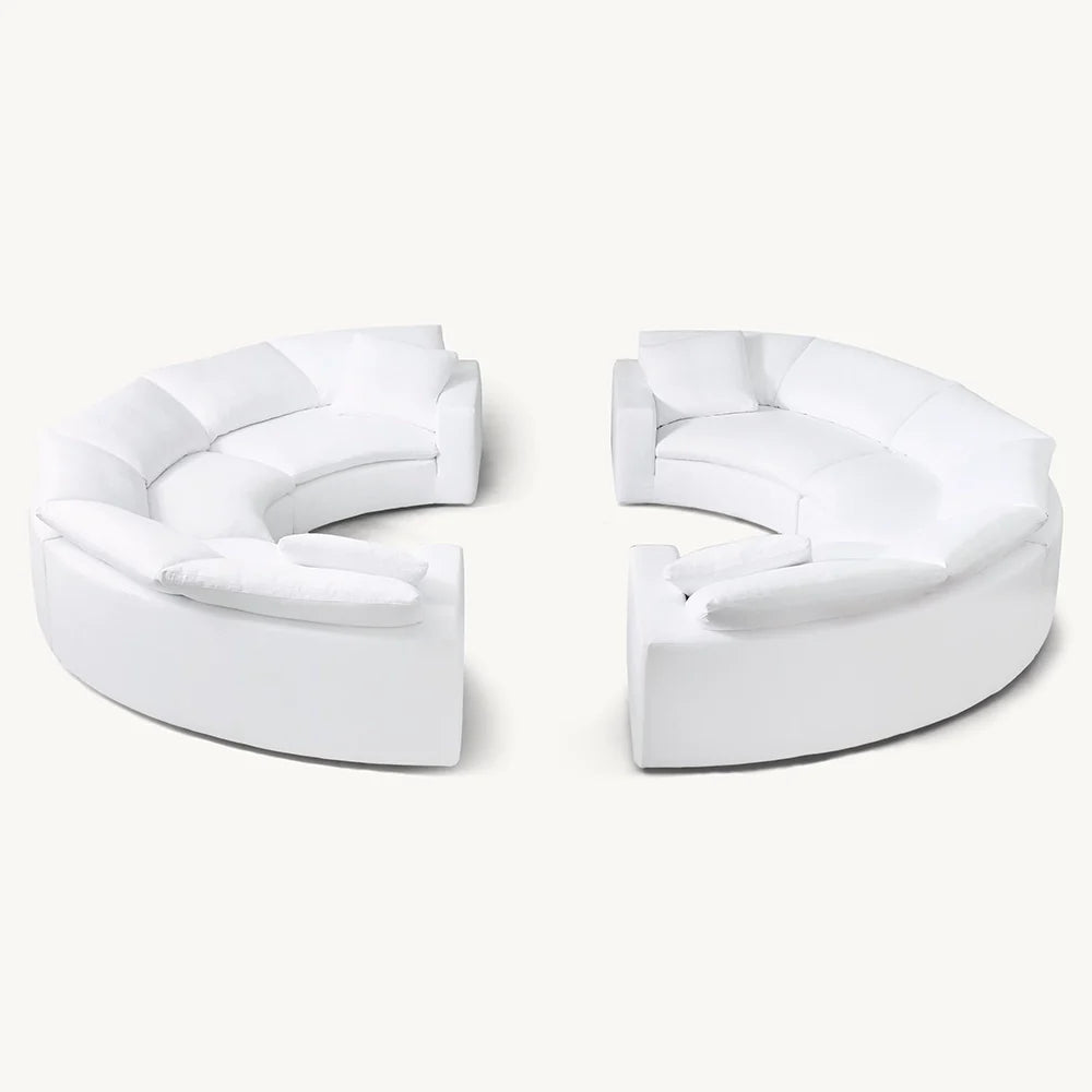 Eliza Cloud Curve Sectional Sofas