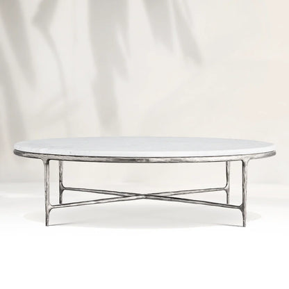 Giacometti Marble Round Coffee Table