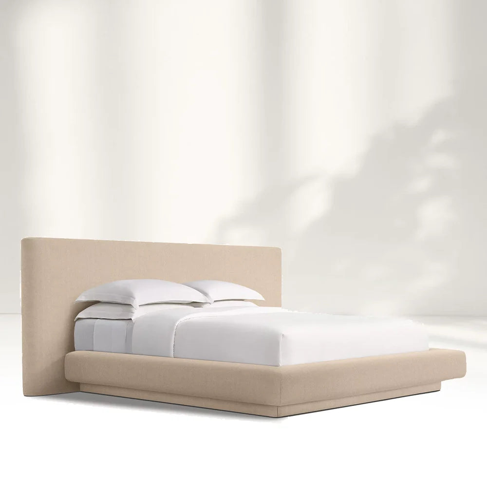 Katrina Performance Extended Velvet Bed Frame