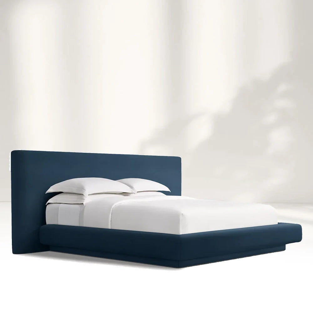 Katrina Performance Extended Velvet Bed Frame