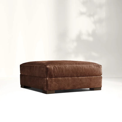 Mavica Leather Modular Sectional Sofa