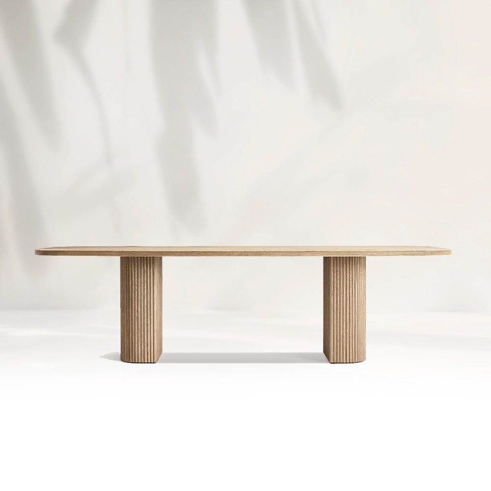 Mulho Rectangular Wood Dining Table