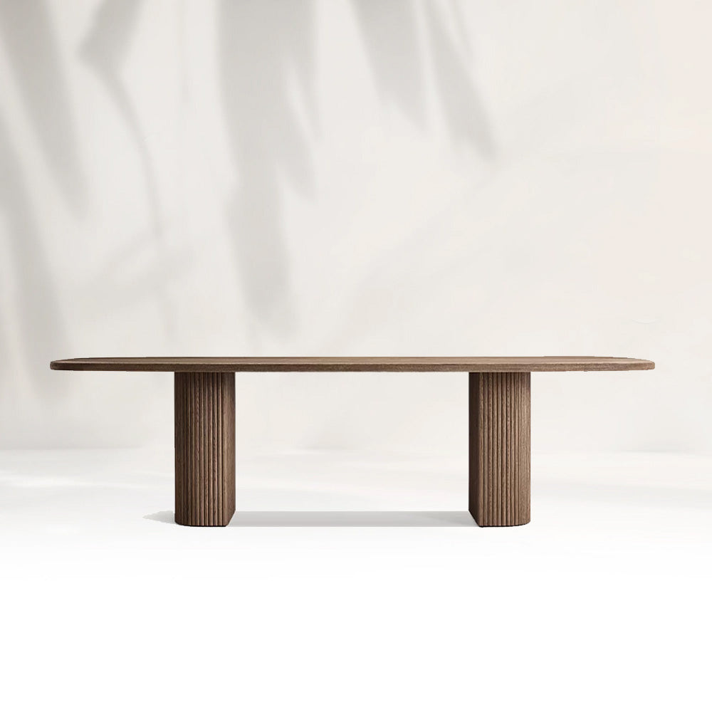 Mulho Rectangular Wood Dining Table