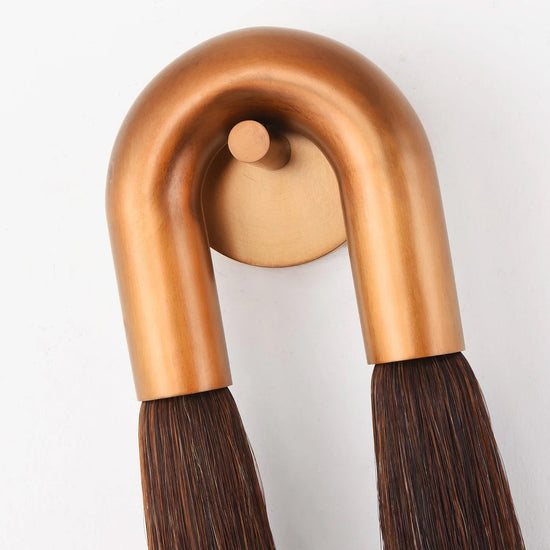 Double Head Antonia Horsehair Sconce