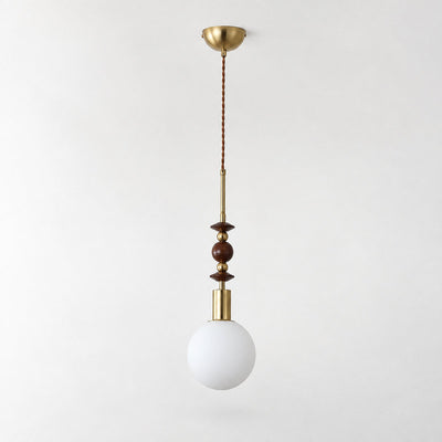 Artisan Wood and Glass Pendant Collection for Dining Room & Living Room
