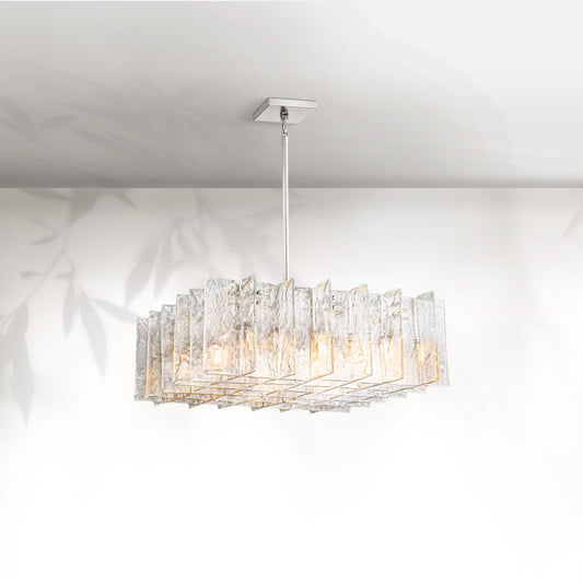 Lattico Square Chandelier 37"