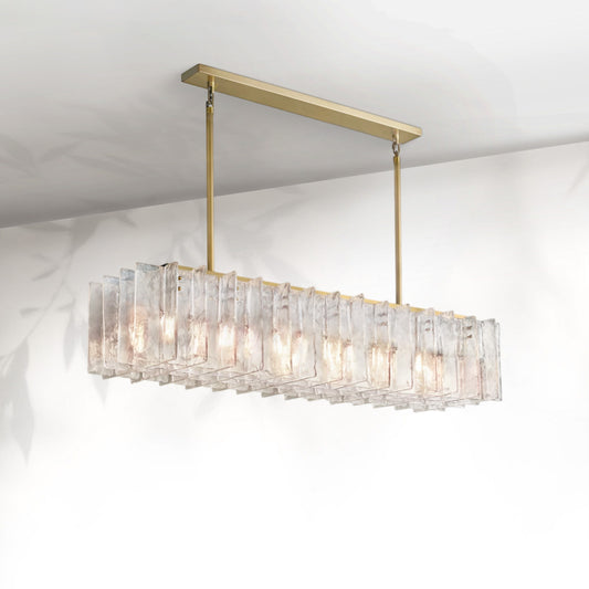 Lattico Rectangular Chandelier