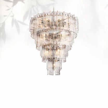 Lattico Multi-Layer Round Chandelier