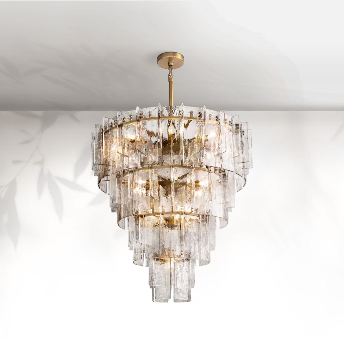 Lattico Multi-Layer Round Chandelier