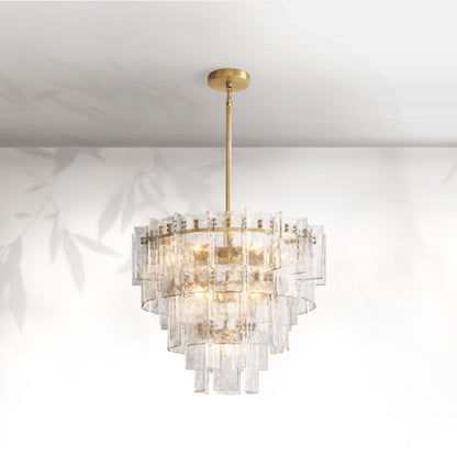 Lattico Multi-Layer Round Chandelier