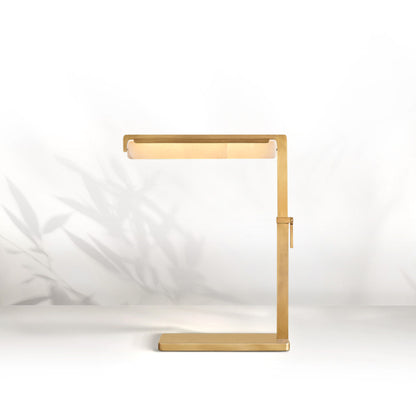 Aedubon Alabaster Task Table Lamp