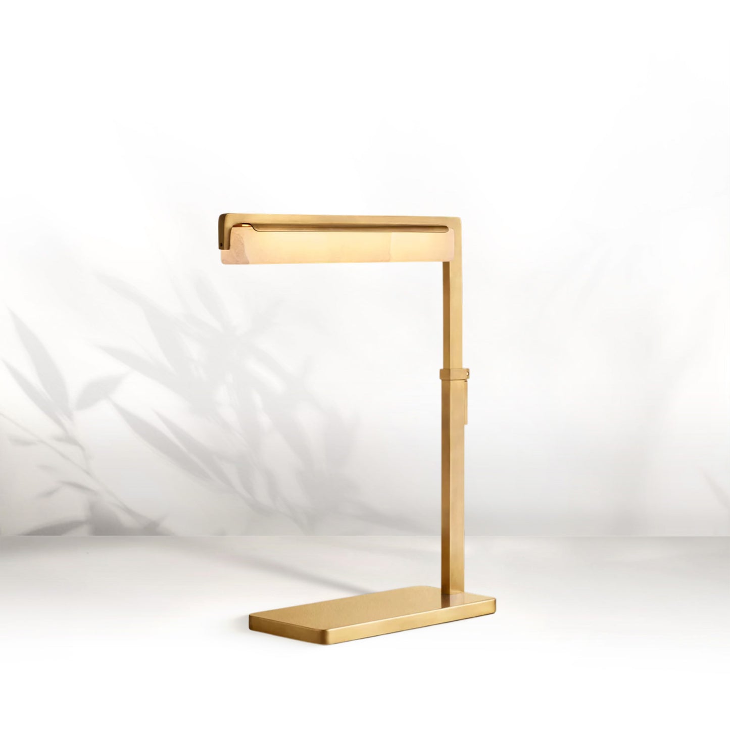 Aedubon Alabaster Task Table Lamp