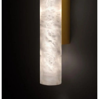 Tarron Modern Alabaster Linear Wall Sconce