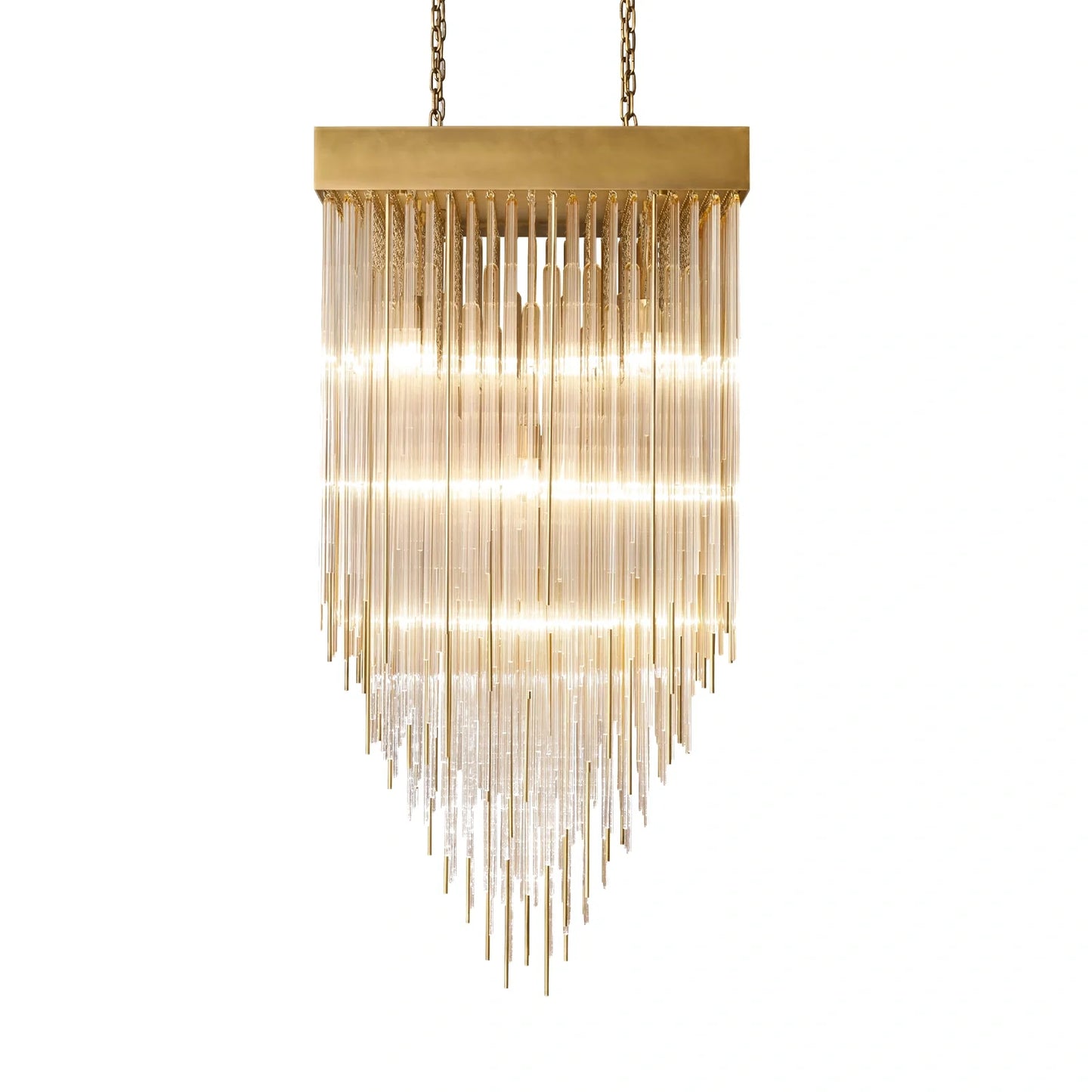 Celestis Square Chandelier 30"