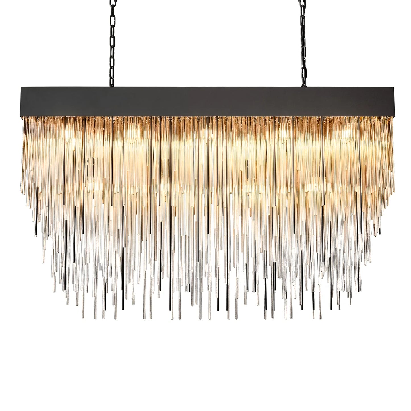 Celestis Rectangular Chandelier 54"