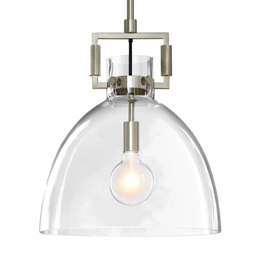 Zephyral Glass Cloche Pendant