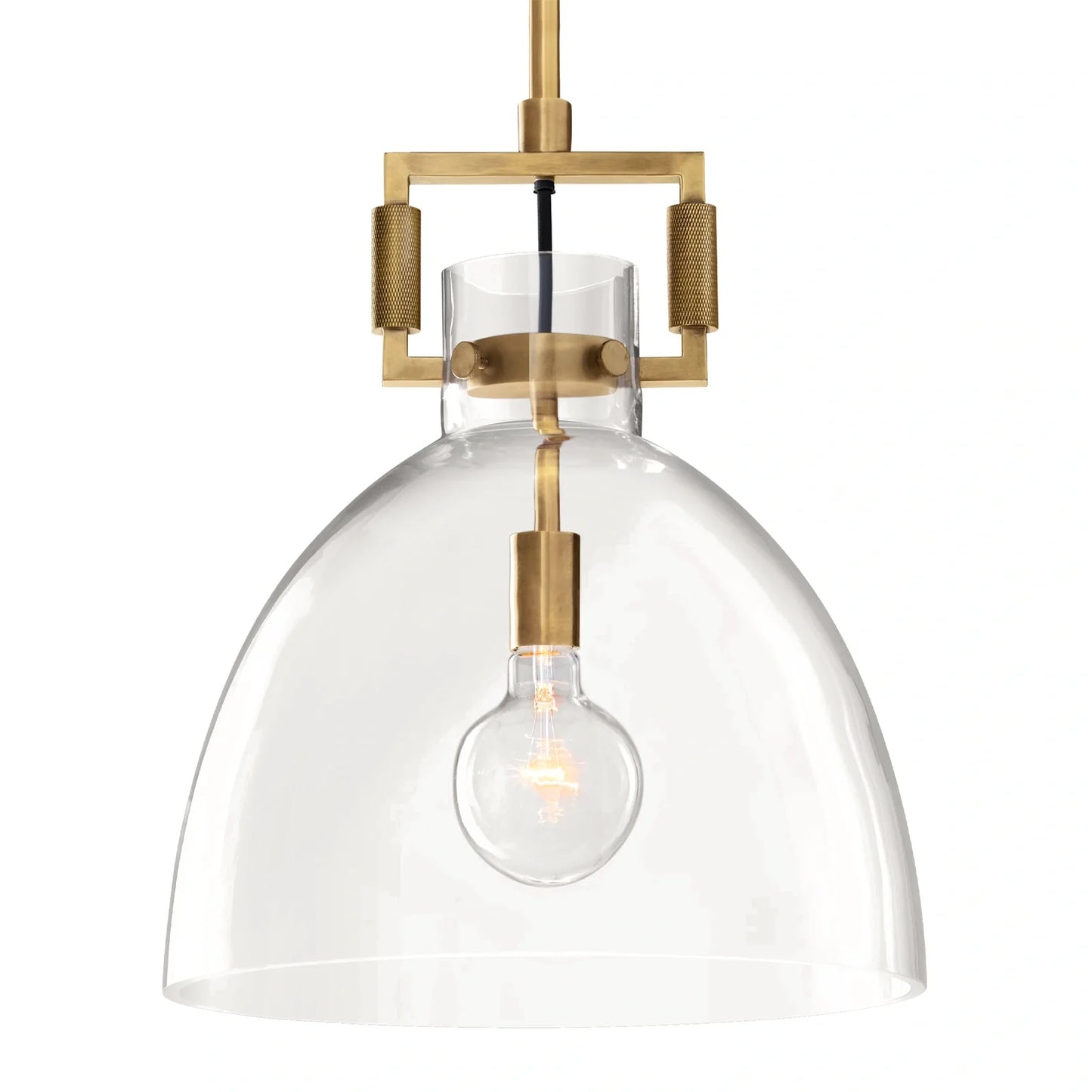 Zephyral Glass Cloche Pendant