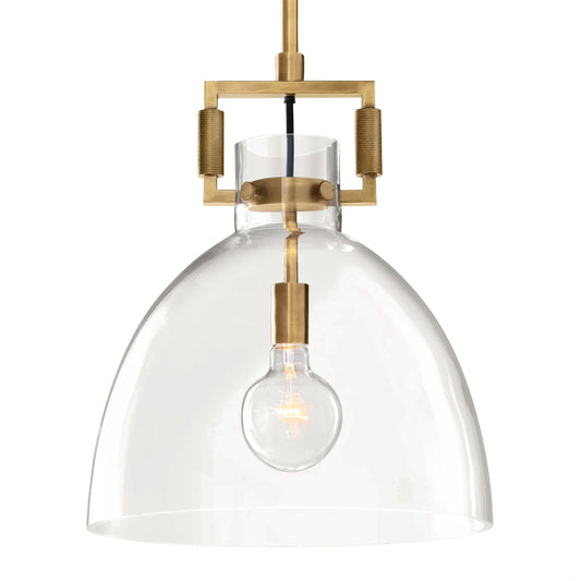 Zephyral Glass Cloche Pendant