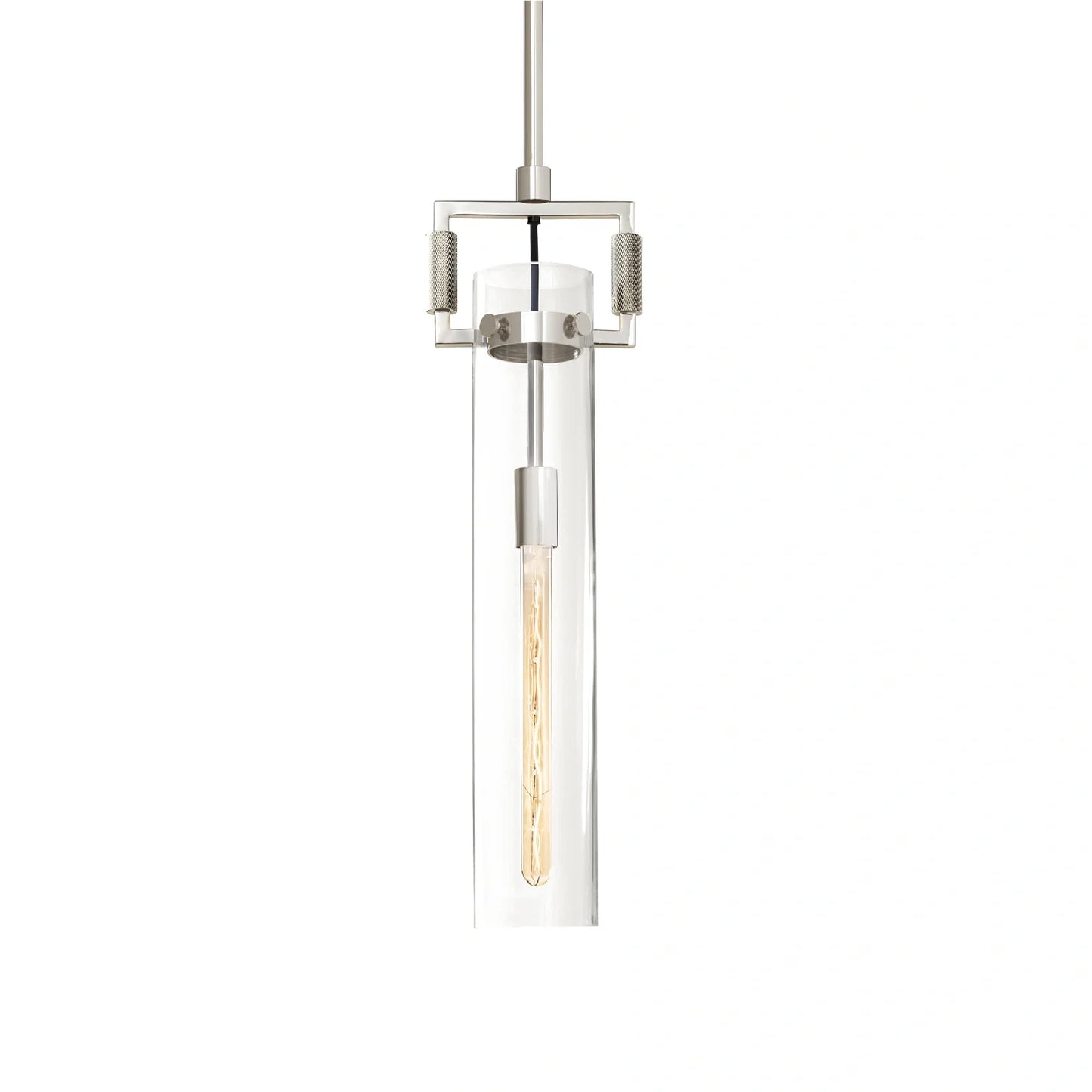 Zephyral Glass Cylinder Pendant