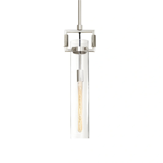 Zephyral Glass Cylinder Pendant