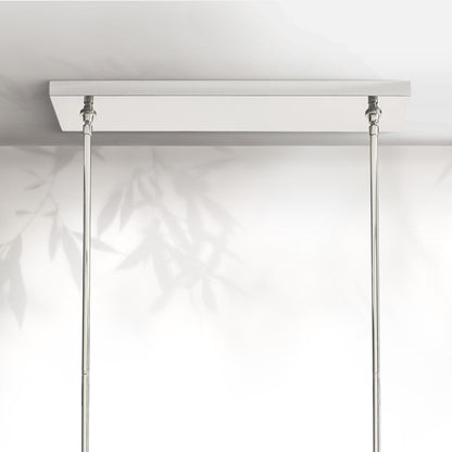 Boule Do Cristal Glass Linear Chandelier