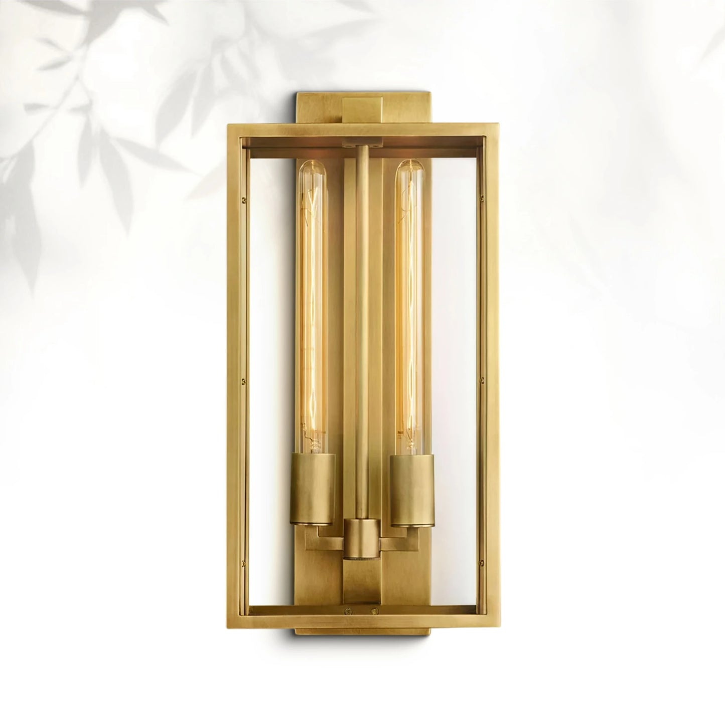 Bickman Outdoor Square Lantern Wall Sconce 18"21"28"