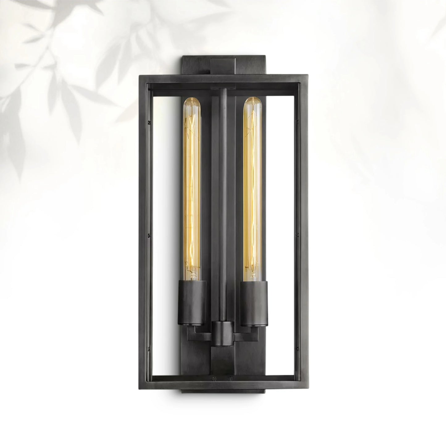 Bickman Outdoor Square Lantern Wall Sconce 18"21"28"