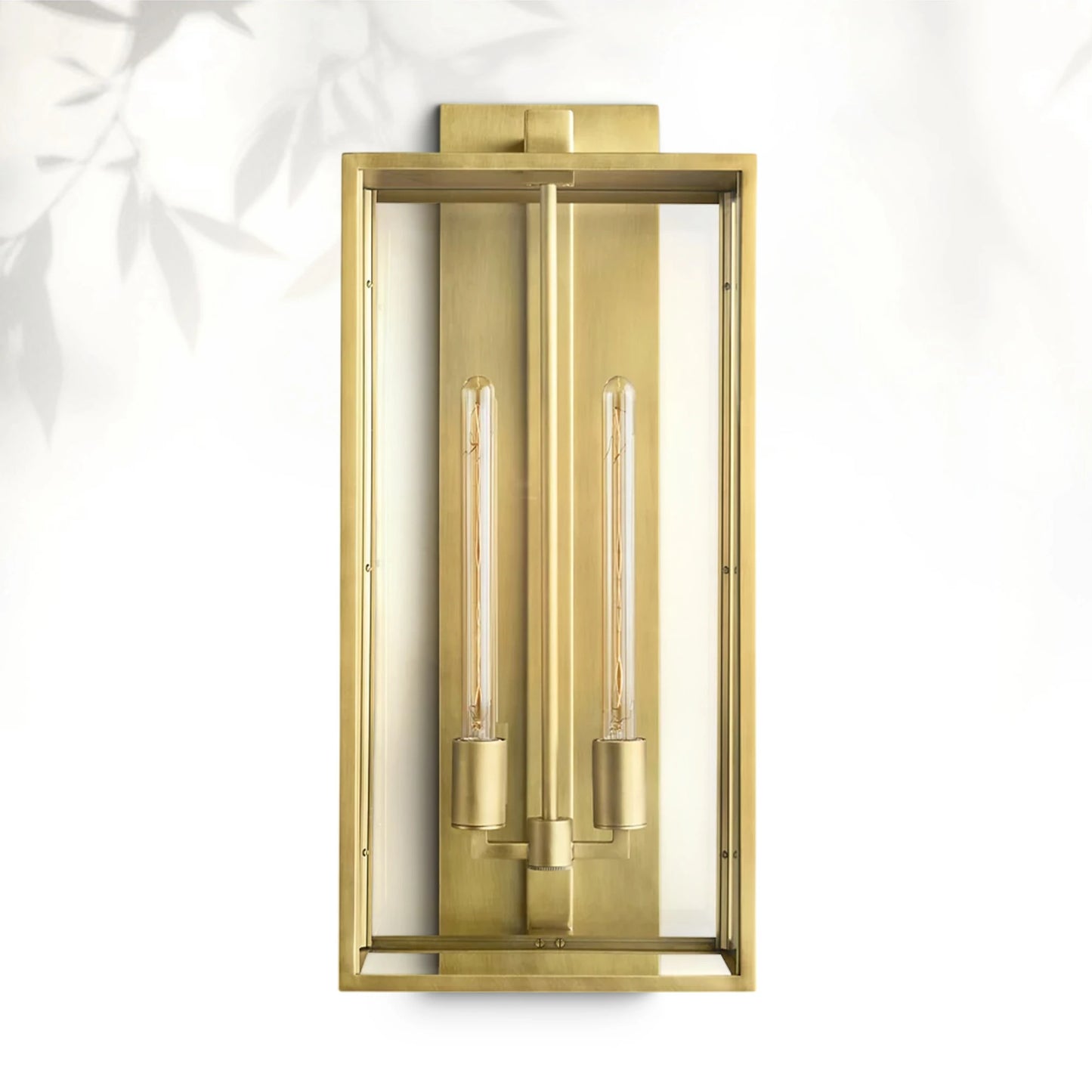 Bickman Outdoor Square Lantern Wall Sconce 18"21"28"