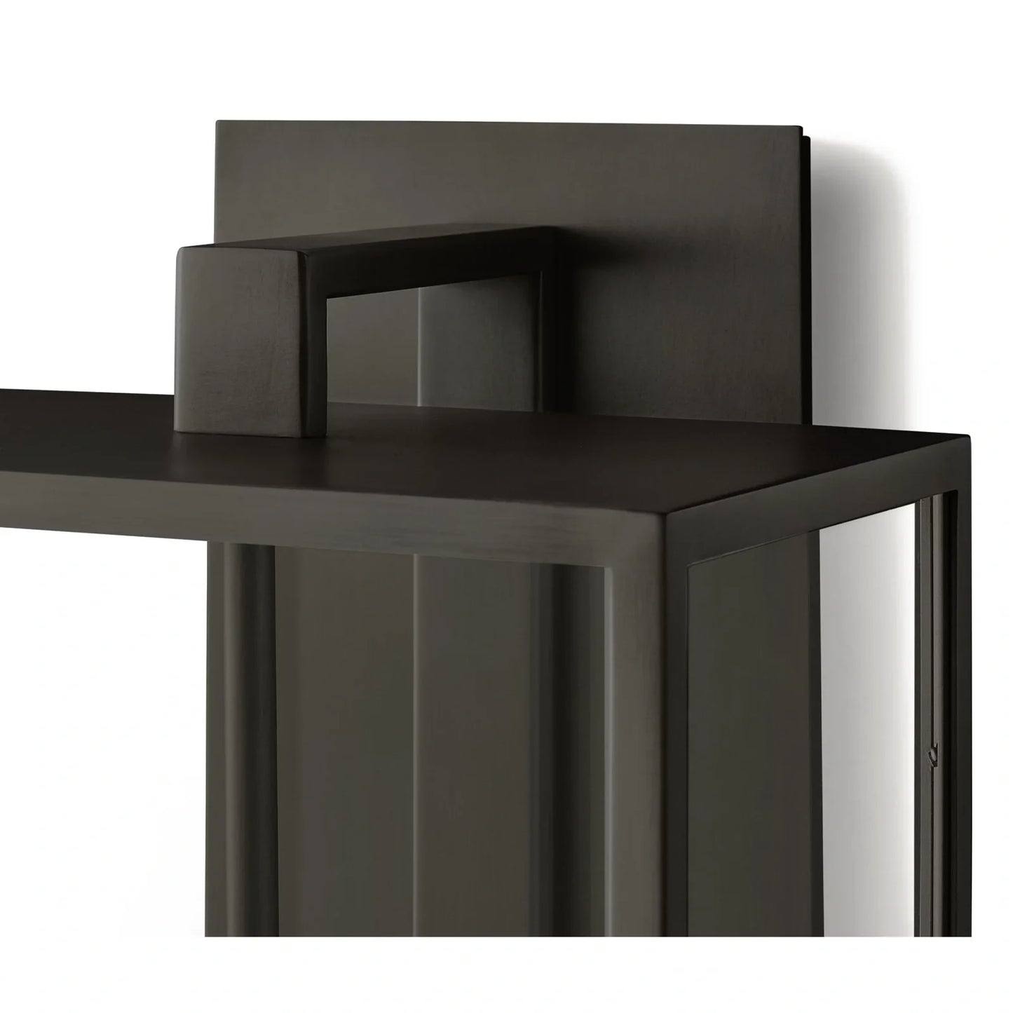 Baker Outdoor Square Lantern Wall Sconce 18"21"28"