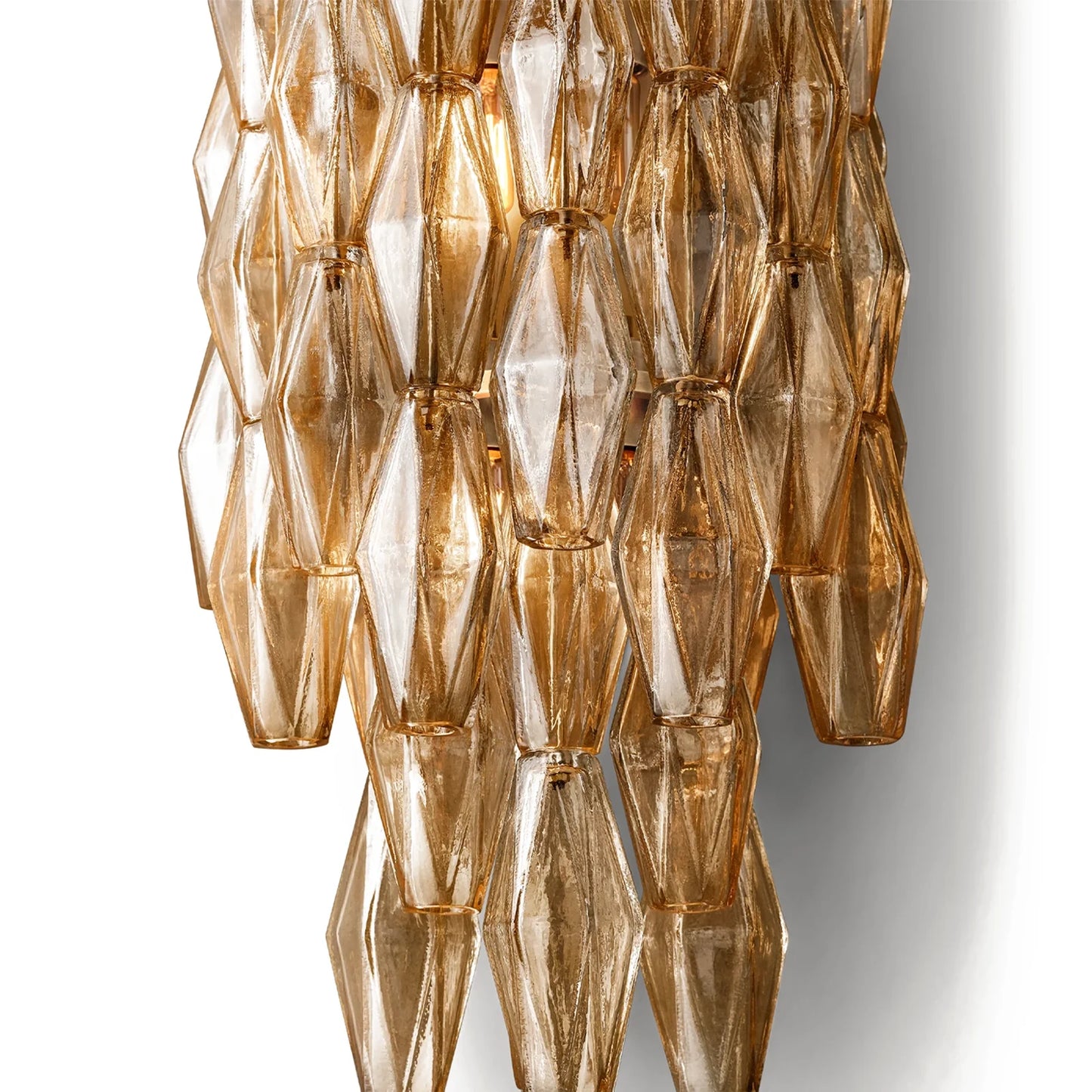 Chiaravalle Glass Short Wall Sconce 19", 30"