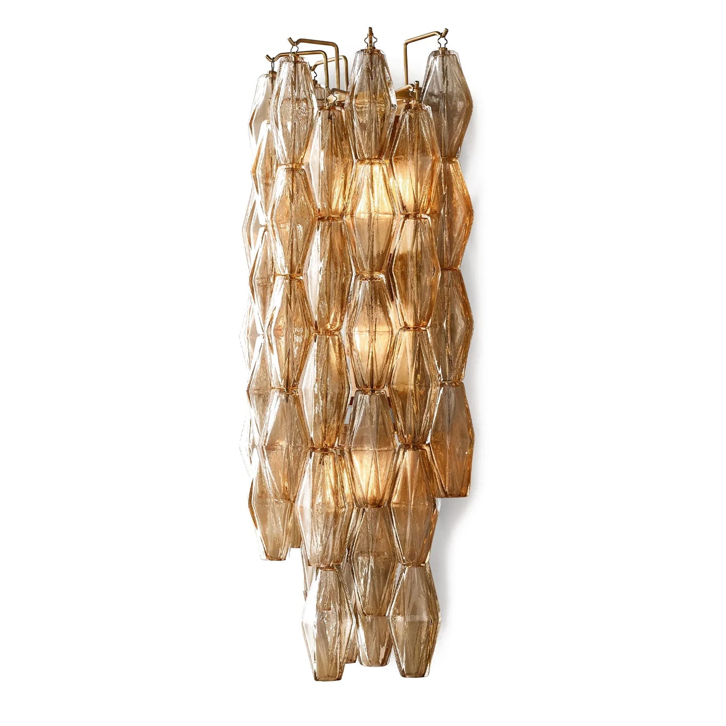 Chiaravalle Glass Short Wall Sconce 19", 30"