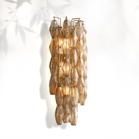 Chiaravalle Glass Short Wall Sconce 19", 30"
