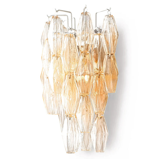 Chiaravalle Glass Short Wall Sconce 19", 30"