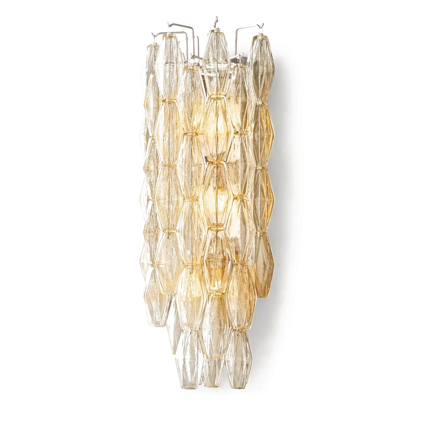 Chiaravalle Glass Short Wall Sconce 19", 30"