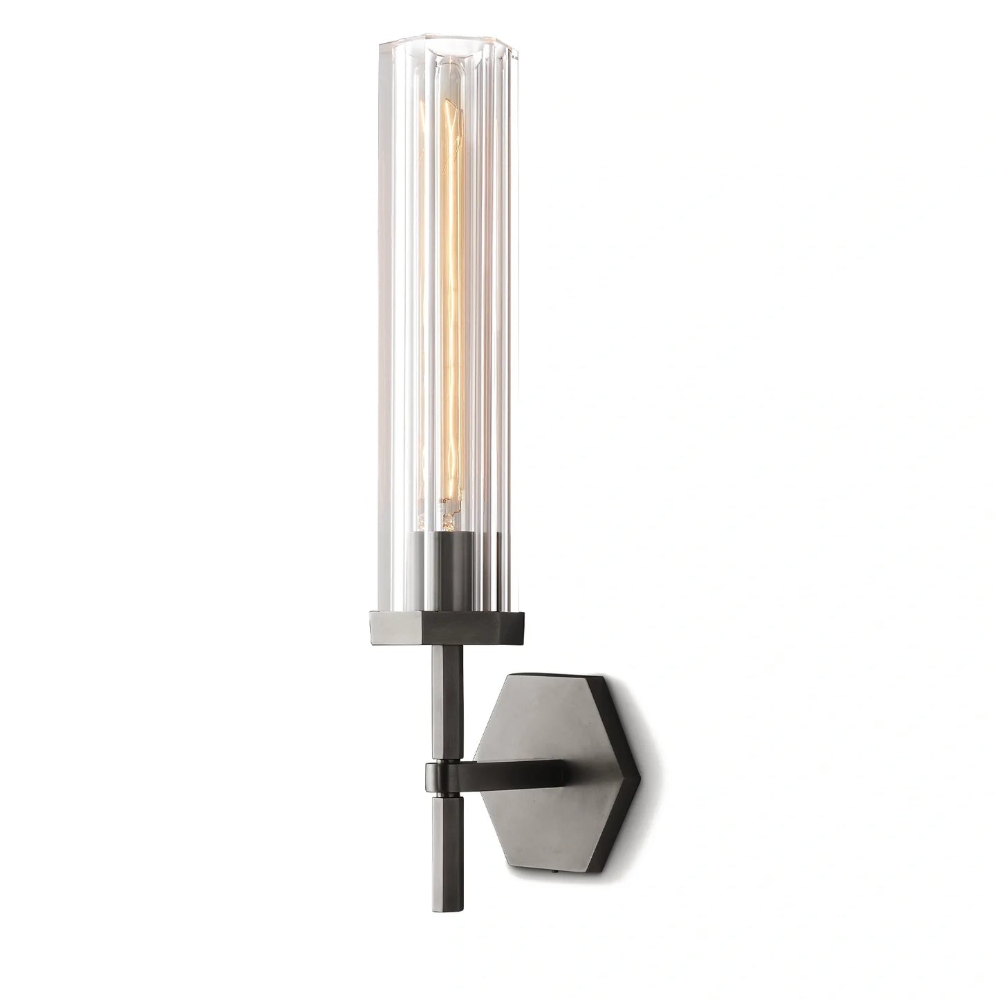 Lameth Hexagonal Wall Sconce 14"19"