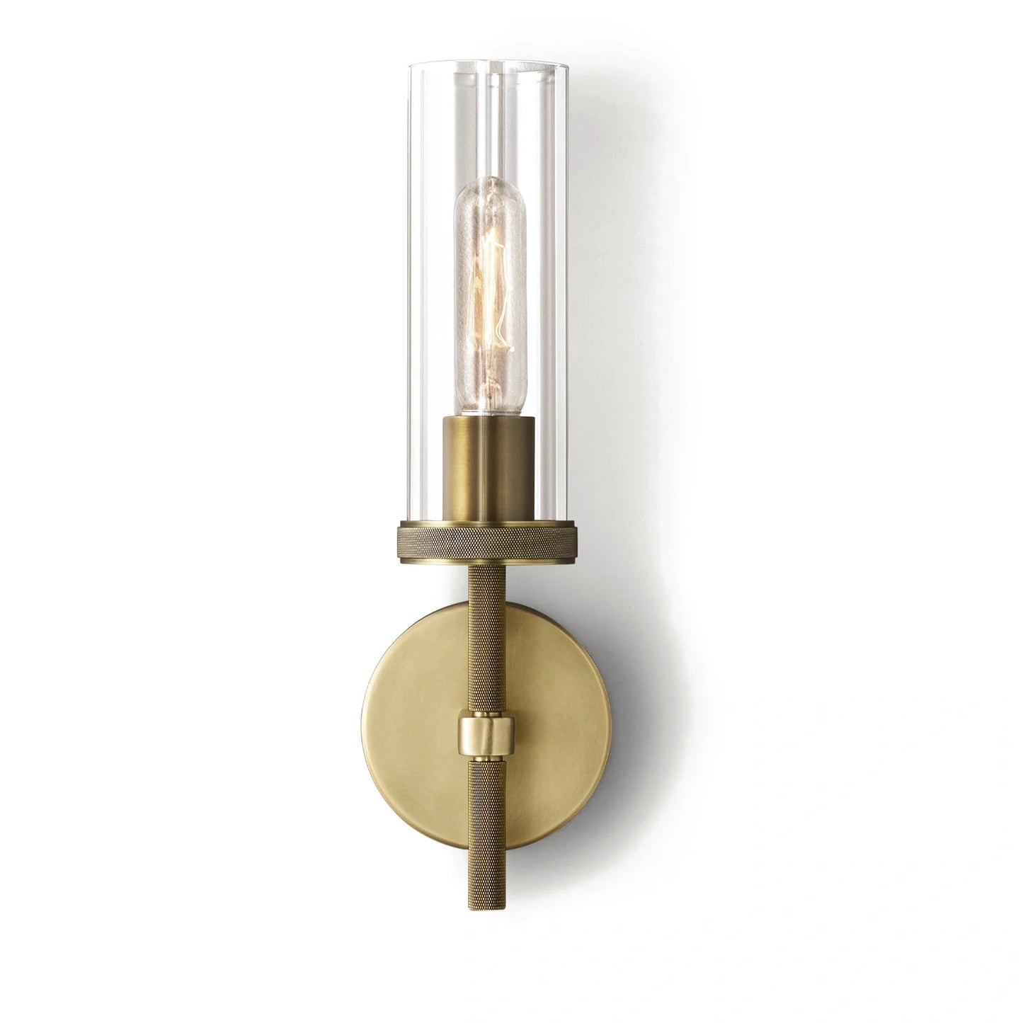 Lameth Knurled Sconce 14"19"