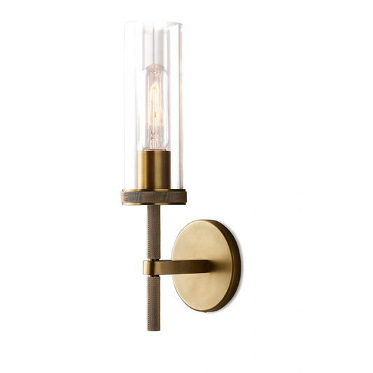 Lameth Knurled Sconce 14"19"