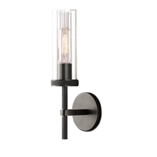 Lameth Knurled Sconce 14"19"