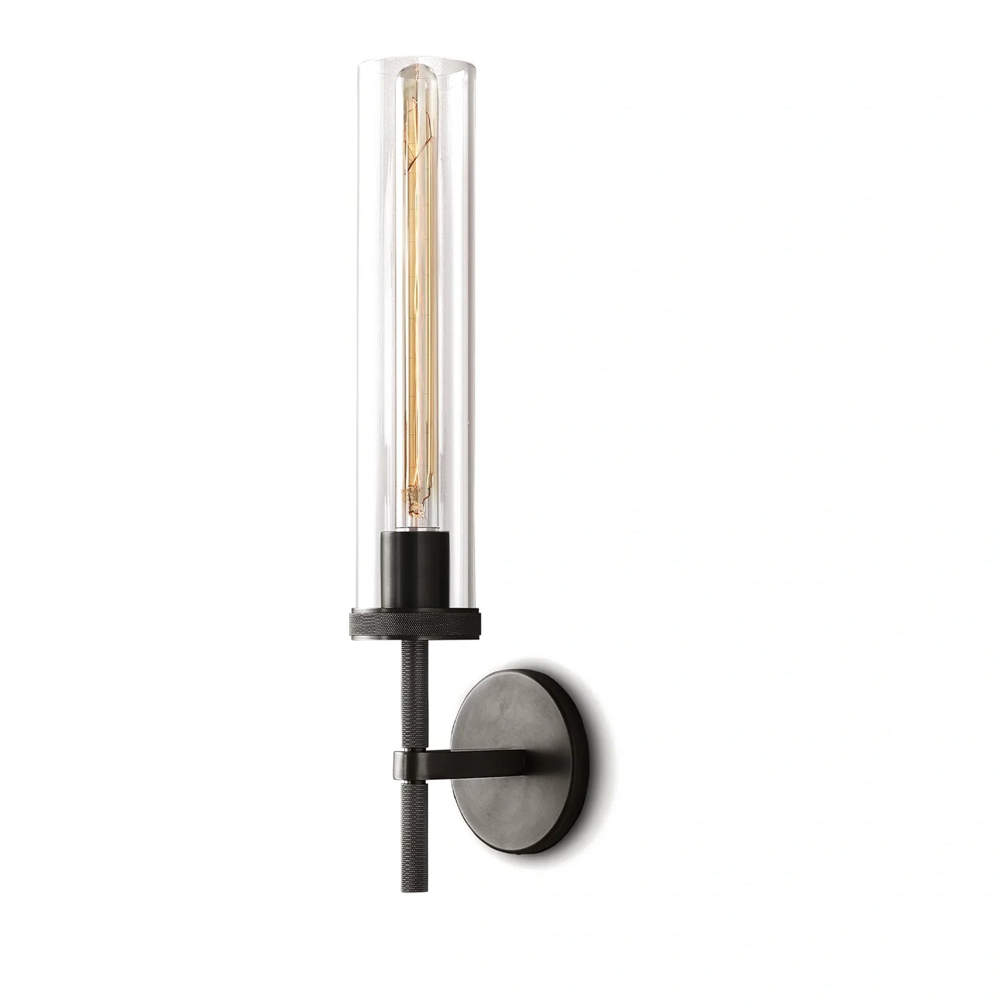 Lameth Knurled Sconce 14"19"