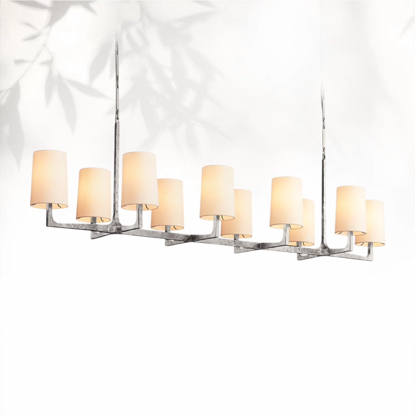 Wryte Linear Chandelier 54"L 72"L